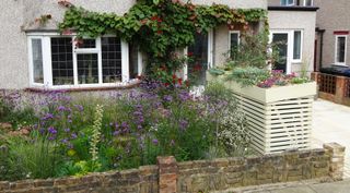 small front garden ideas: wildlife garden designed by Fenton Roberts Garden Design