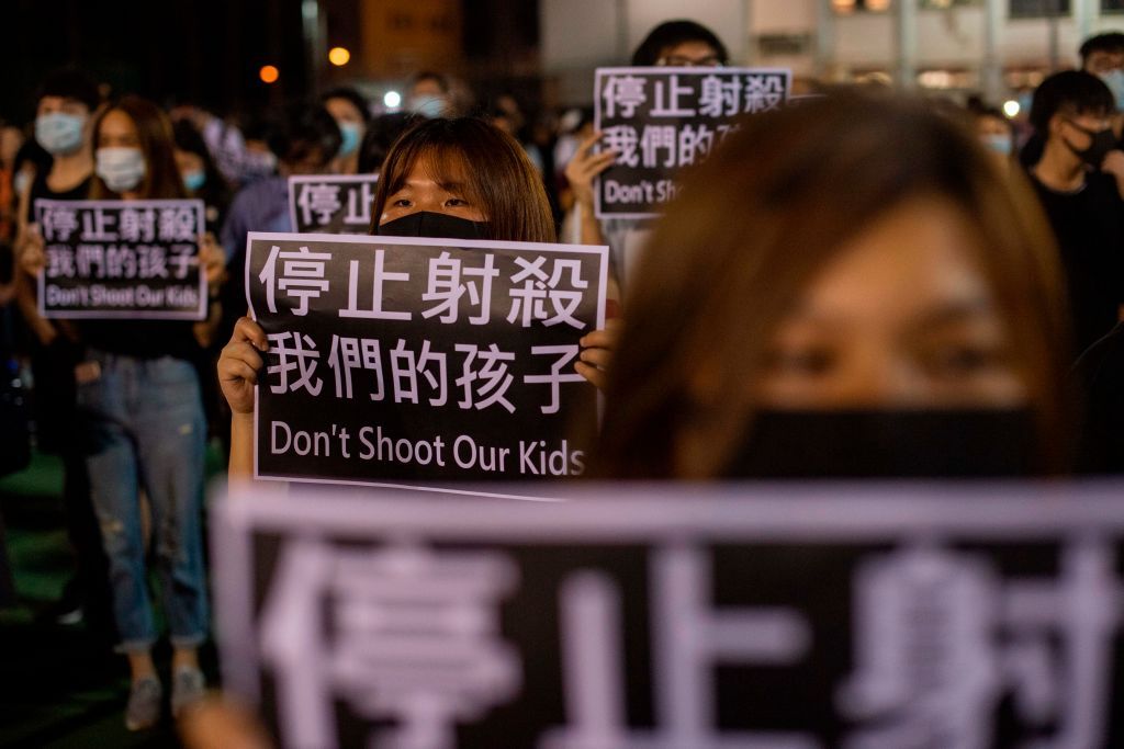 Hong Kong protesters