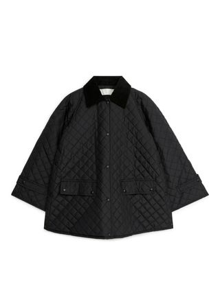 Quilted Jacket - Black - Arket Gb