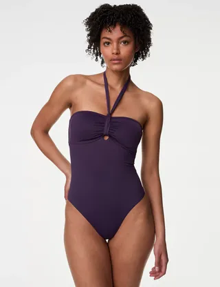 M&S Collection Halterneck Swimsuit