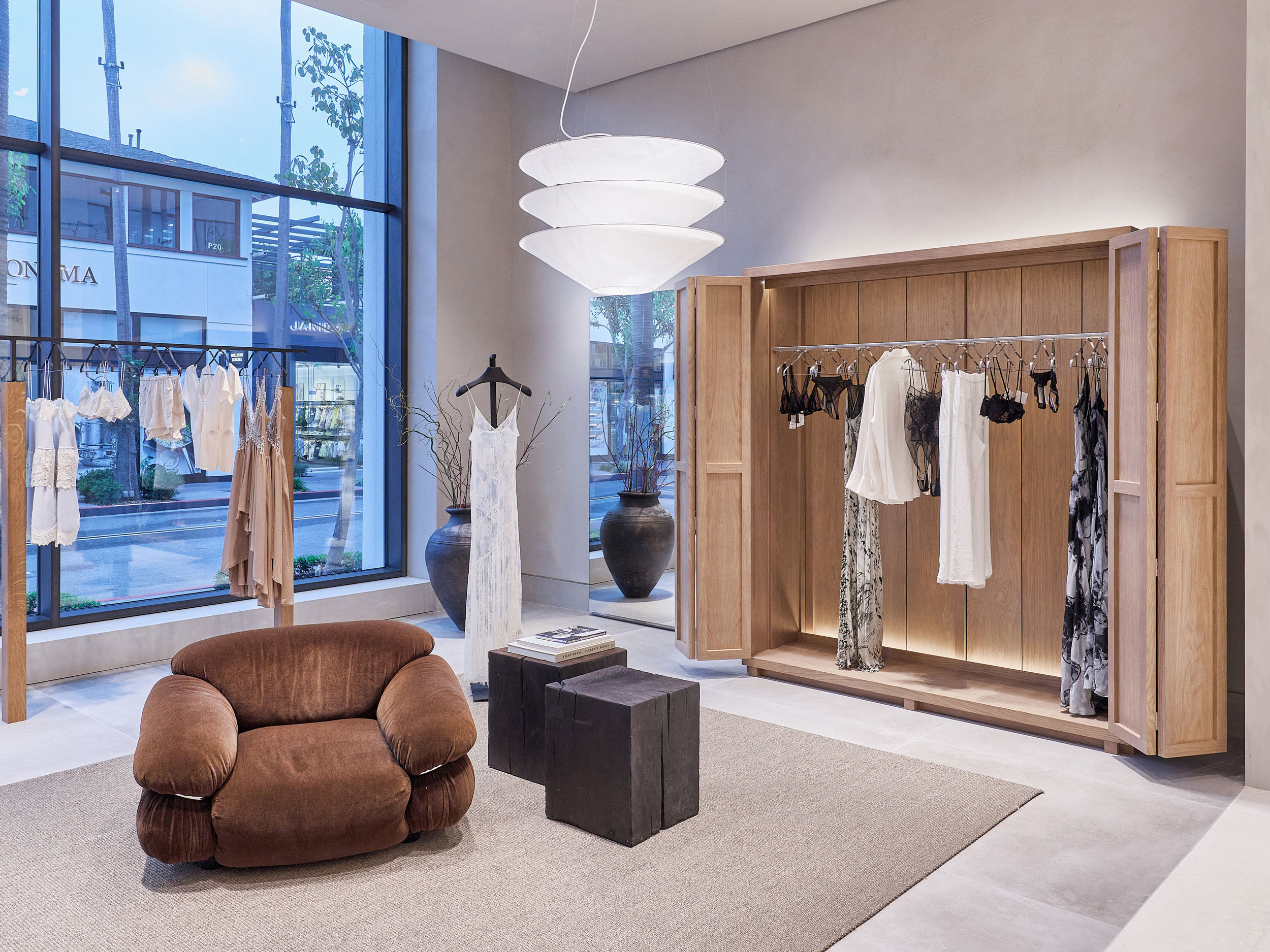 a photo of the new Zara store at The Grove in Los Angeles