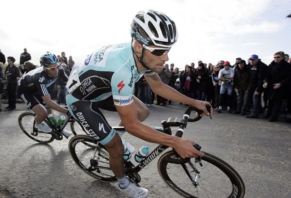 Tom Boonen (Omega Pharma-Quickstep) showed strong form, but couldn't pull off the win in the Omloop