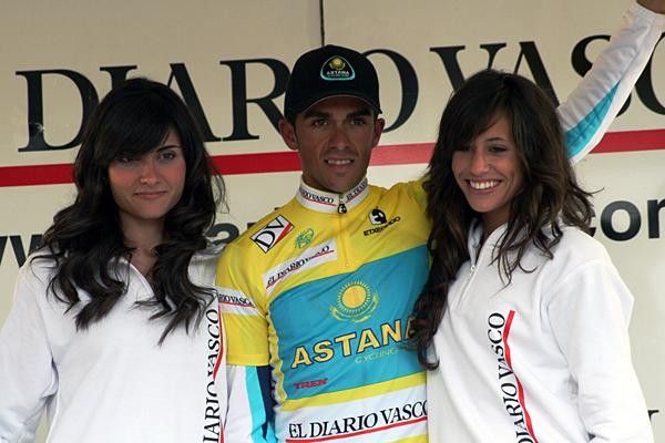 Alberto Contador (Astana) continued to lead the race, but there's still a 20 kilometre time trial ahead.