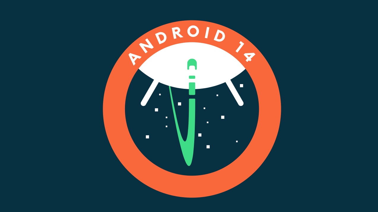Logotipo de Android 14