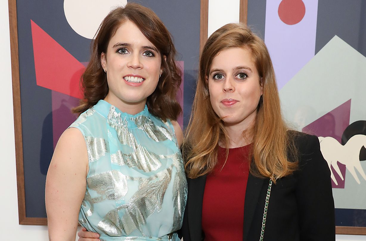 Princess Beatrice Princess Eugenie break down tears Teenage Cancer Trust