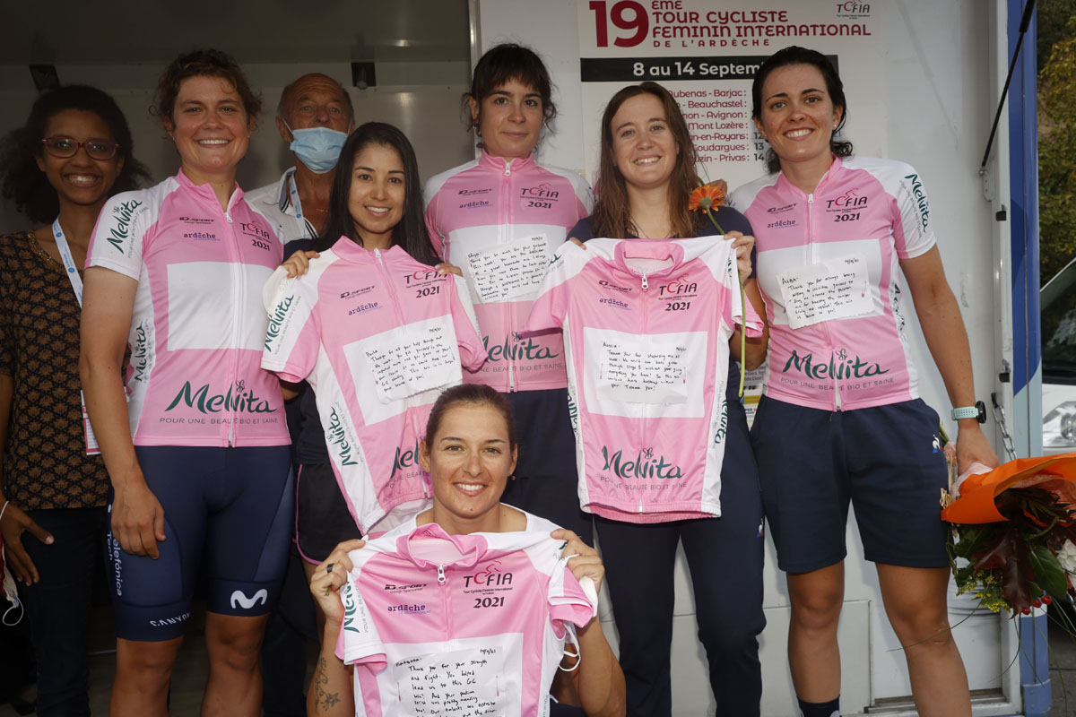 Leah Thomas (Movistar) wins Tour de l'Ardeche