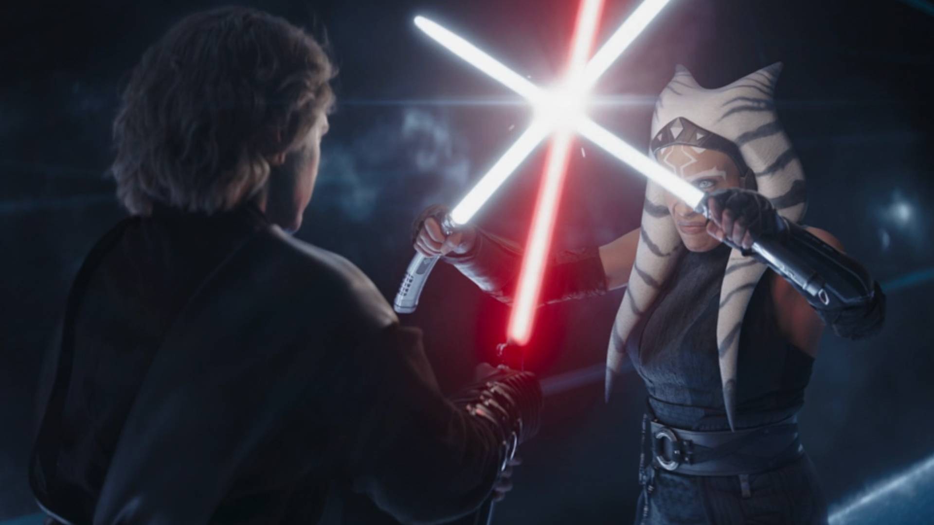 Ahsoka Episode 5 features Anakin Skywalker lightsaber fight