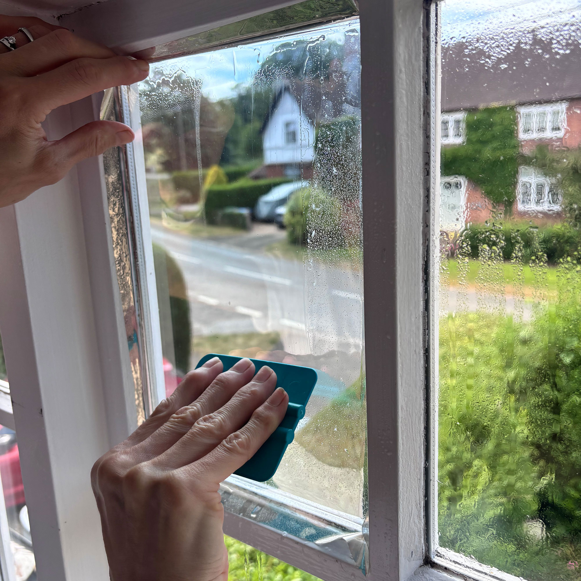 fitting solar control window film