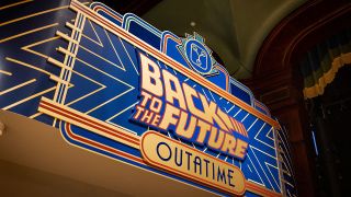 Back to the Future Outatime sign