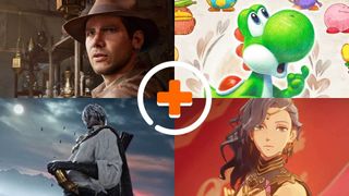 Upcoming Switch 2 games 2026: four images featuring The DuskBloods, Fire Emblem Fortune's Weave, Yoshi and the Mysterious Book, and Indiana Jones and the Great Circle.