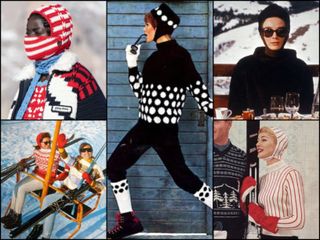 Vintage ski sweaters