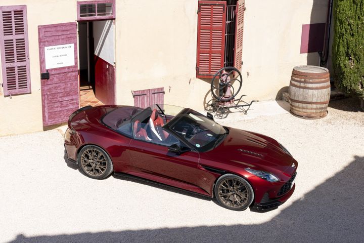 The DB12 S is also available as a Volante model