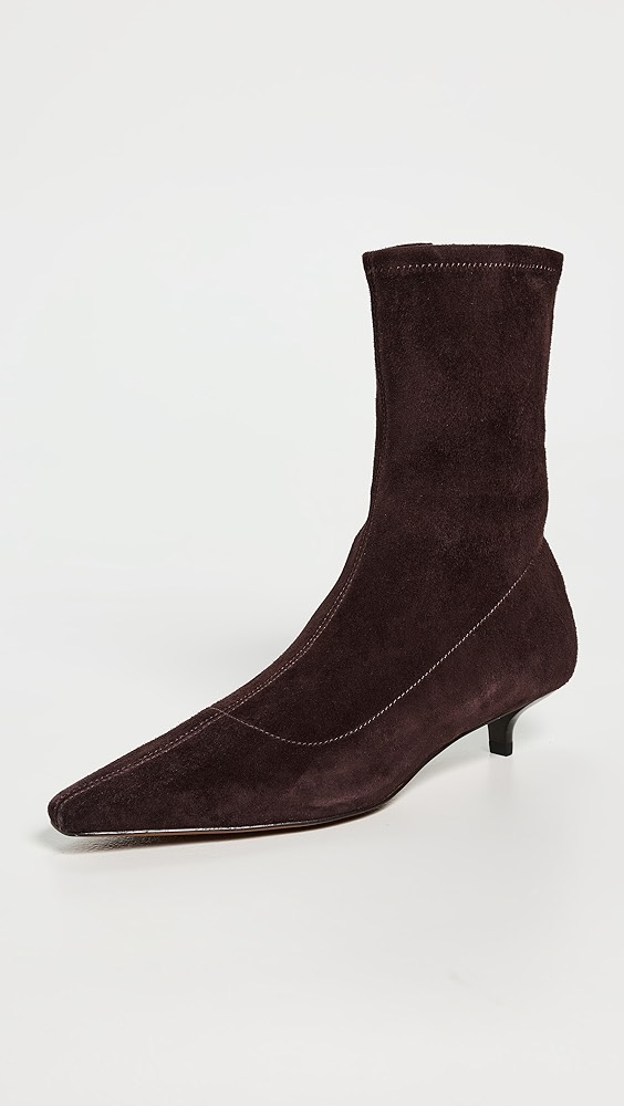 Madewell Ciel Kitten Heel Glove Booties
