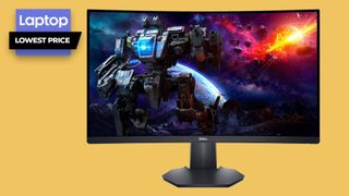 Dell S2722DGM curved gaming monitor