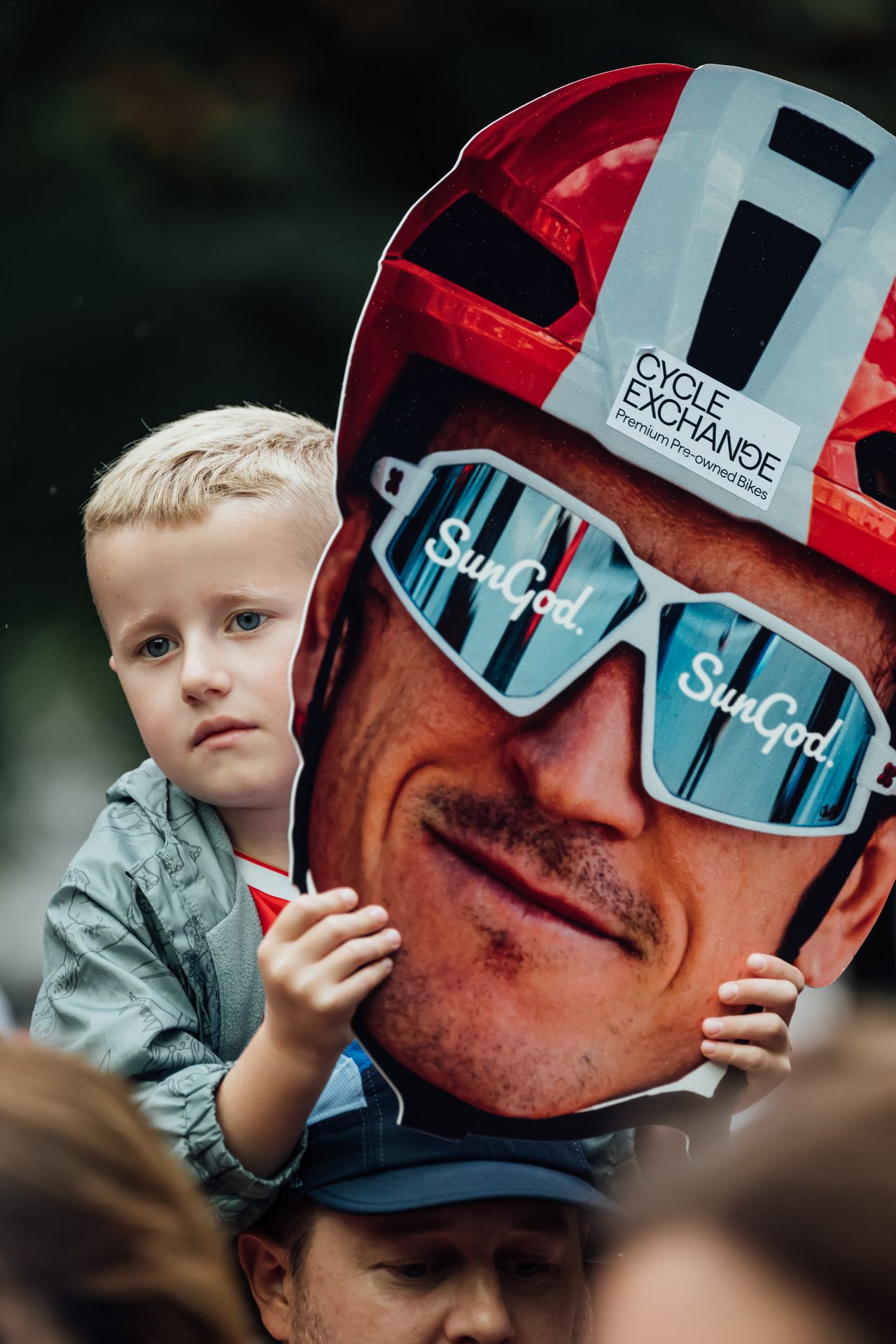 Fans at the Tour of Britain