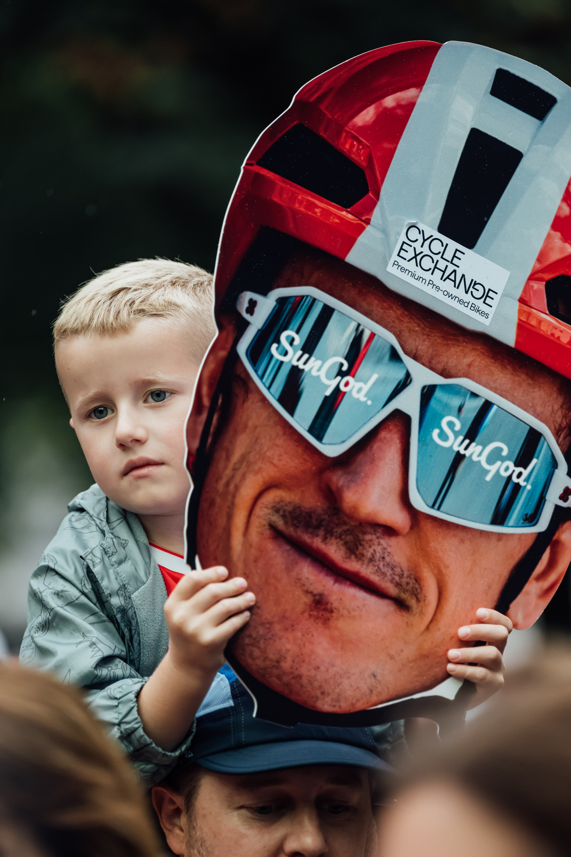 Fans at the Tour of Britain