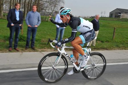 With race radio banned, Cancellara uses his hand to call for his team car