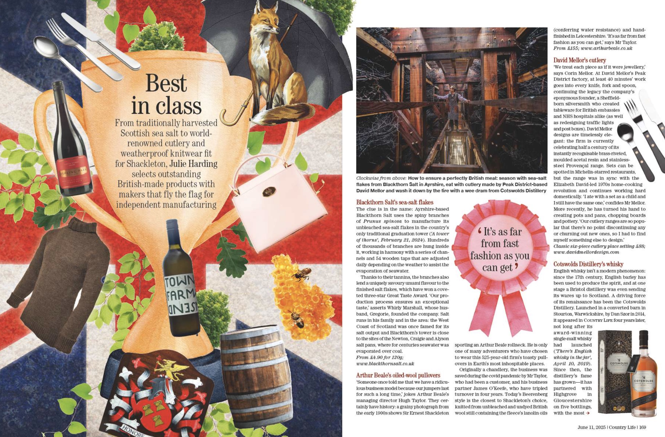 Spreads from Country Life 11 June 2025