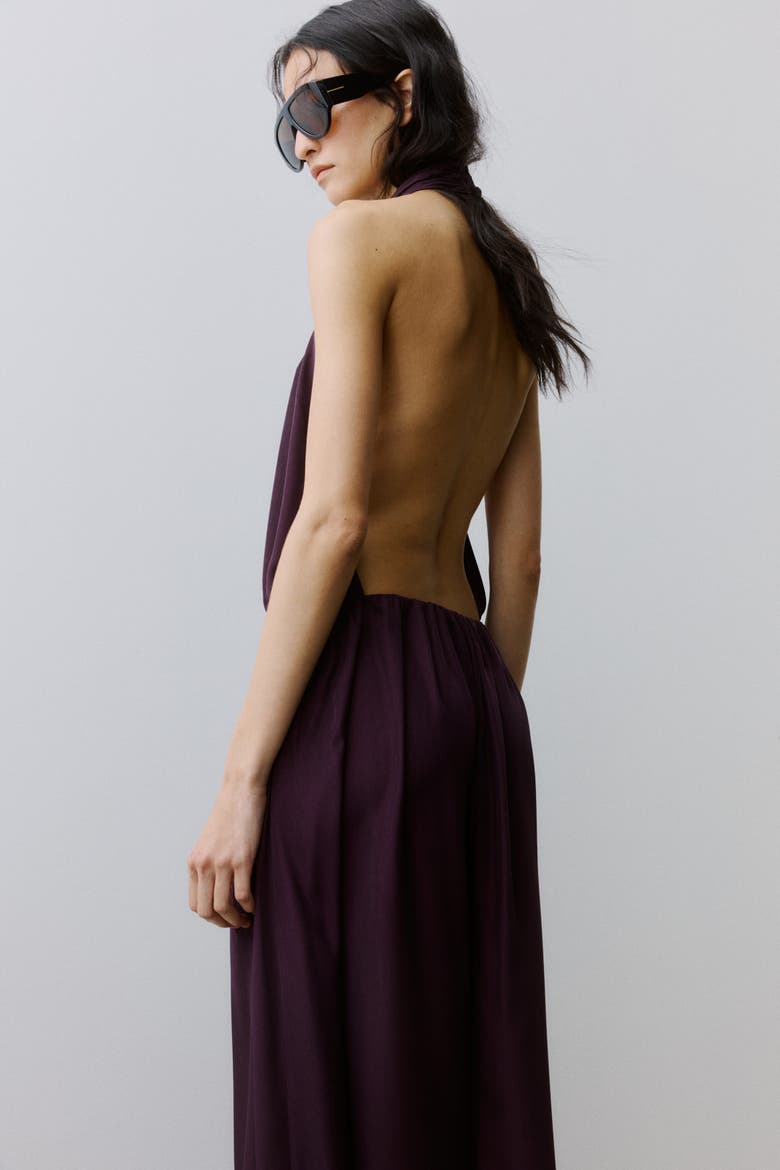 Long Halterneck Dress