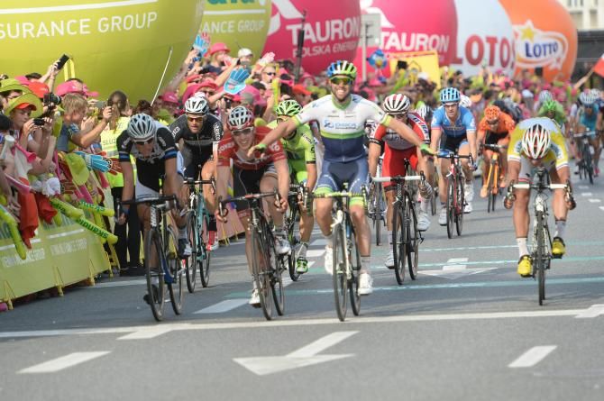 Michael Matthews (Orica-GreenEdge) thought he'd won stage 2