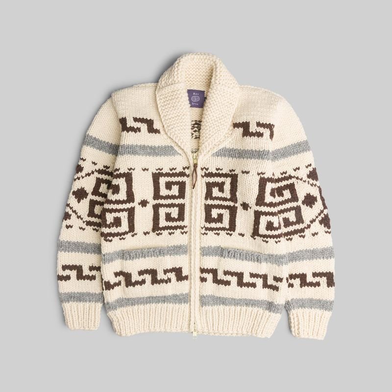 The 'dude' Cowichan Sweater