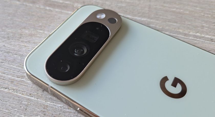 A close-up of the Google Pixel 10 Pro XL