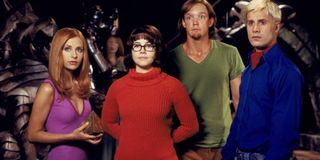 Sarah Michelle Gellar, Linda Cardellini, Matthew Lillard and Freddie Prinze Jr in Scooby-Doo