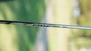 Photo of the new Fujikura PRO shaft range