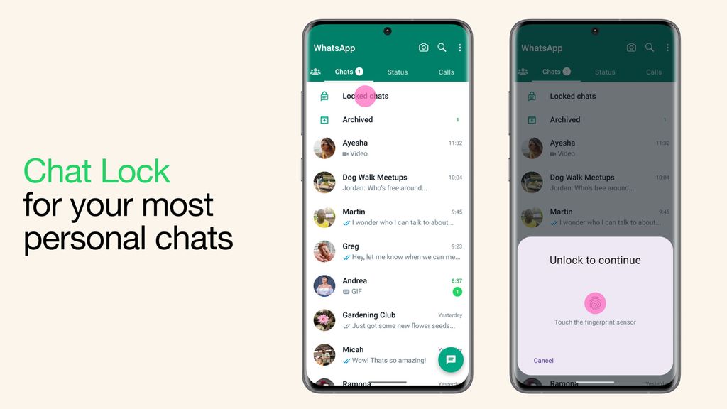 Whatsapps New Locked Chats Will Keep Your Conversations Safe From Prying Eyes Techradar 2075