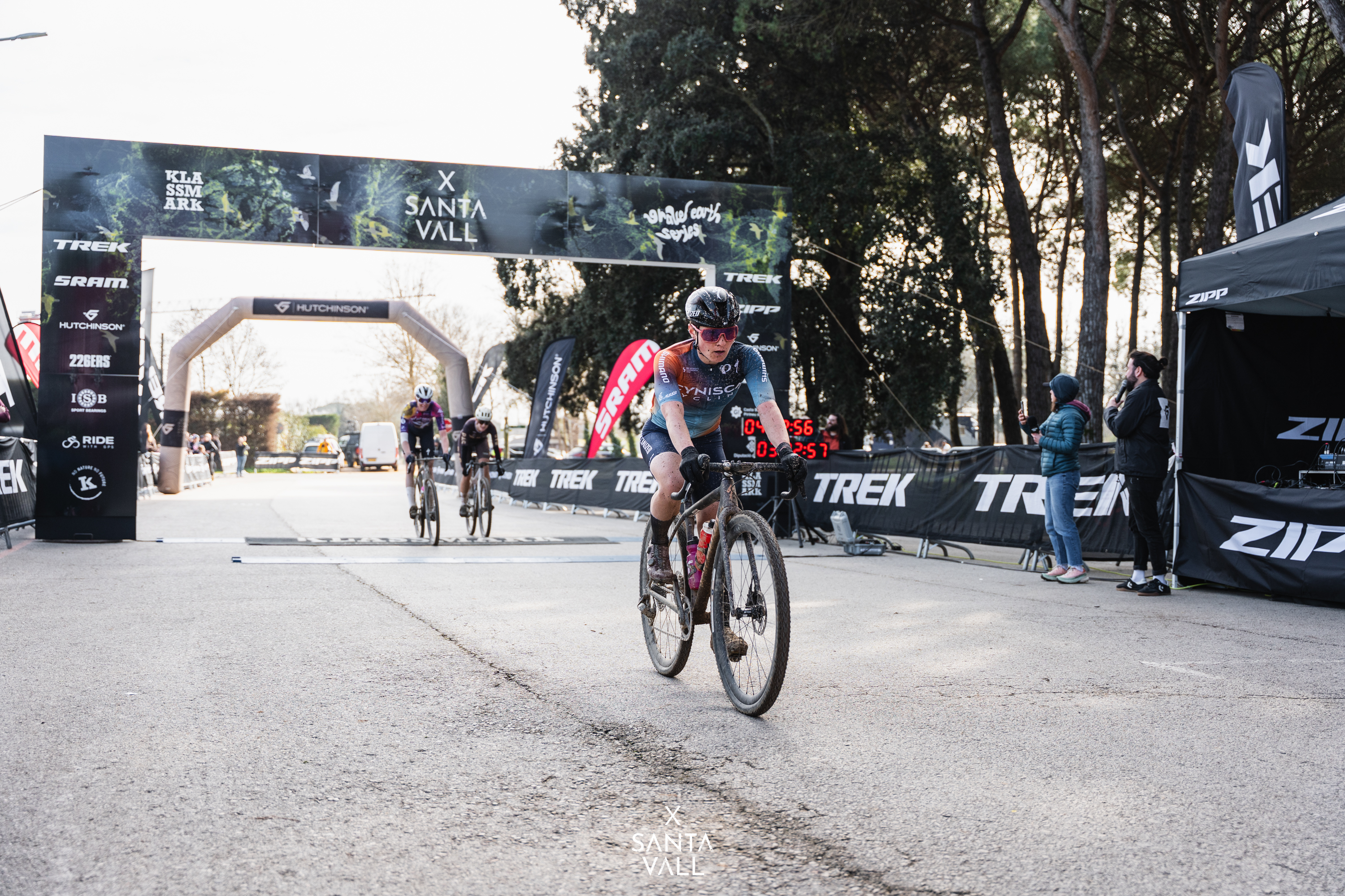 Heidi Franz finishes seventh on stage 2 at 2025 Santa Vall, part of Gravel Earth Series