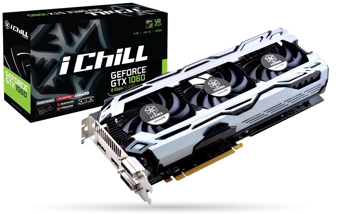 Inno3D Launches New GTX 1080 And GTX 1060 GPUs With Faster Memory 