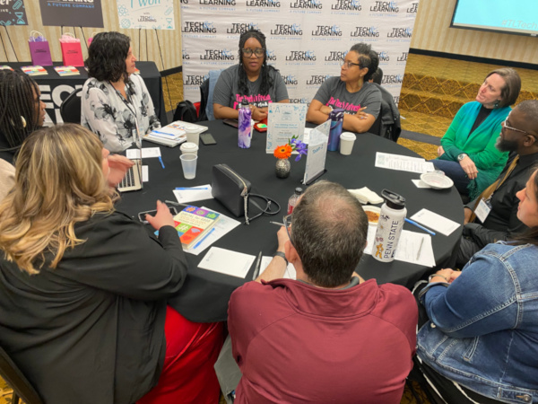 Small group discussions provide the perfect opportunity for school district leaders to share best practices