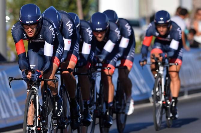 IAM Cycling in the Vuelta a Espa&ntilde;a team time trial