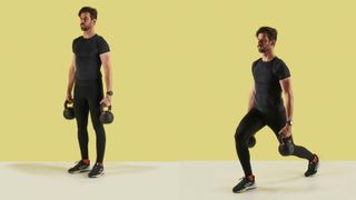 Best calisthenics home workout: lunges