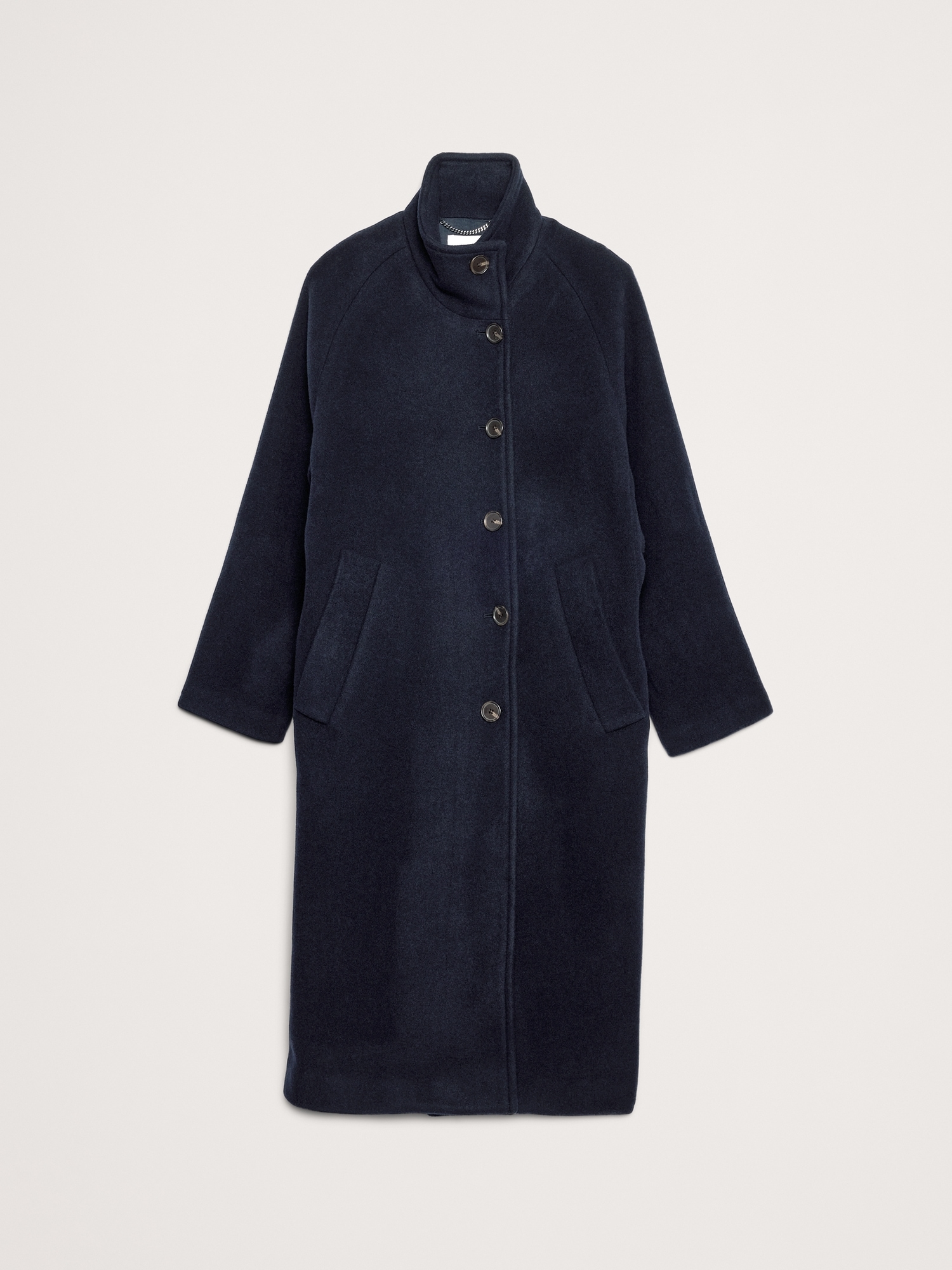 Italian Wool-Blend Top Coat