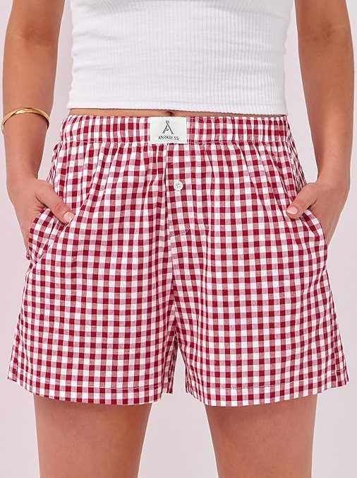 Anrabess Boxer Shorts for Women