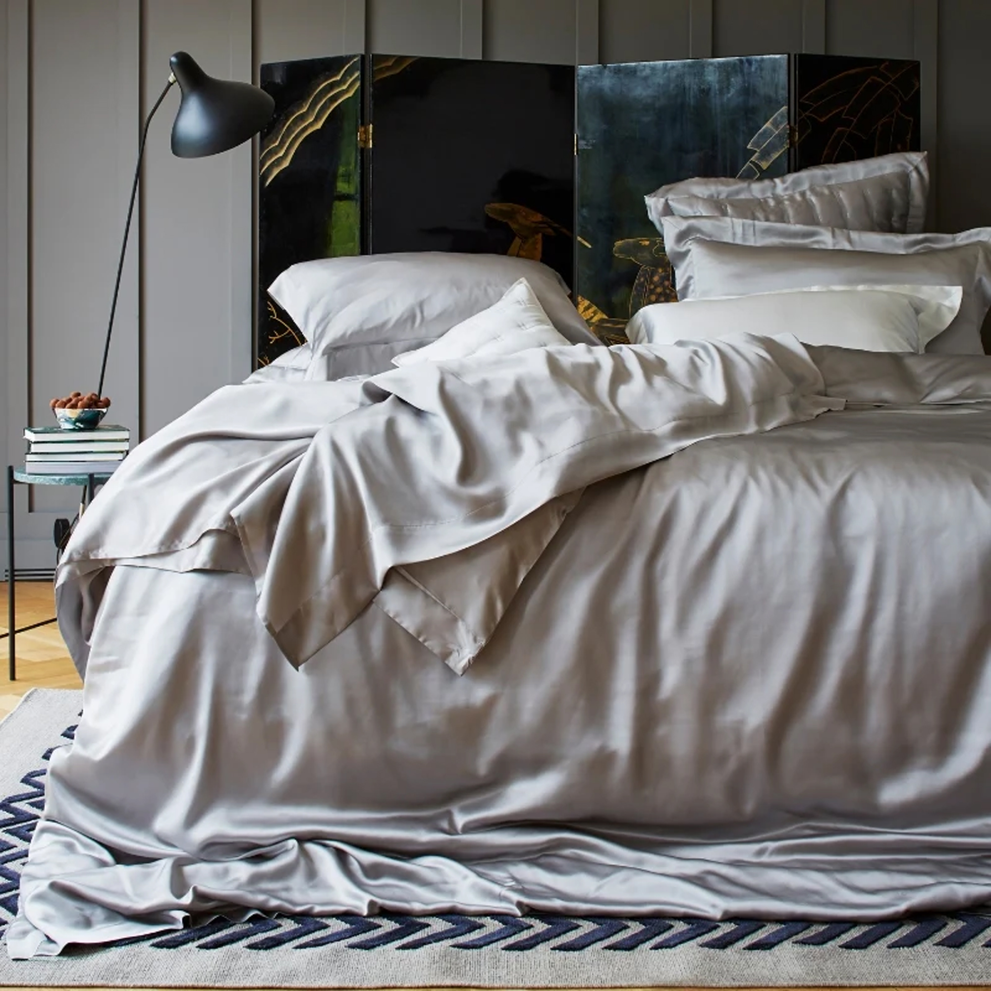 Gingerlily silk duvet cover