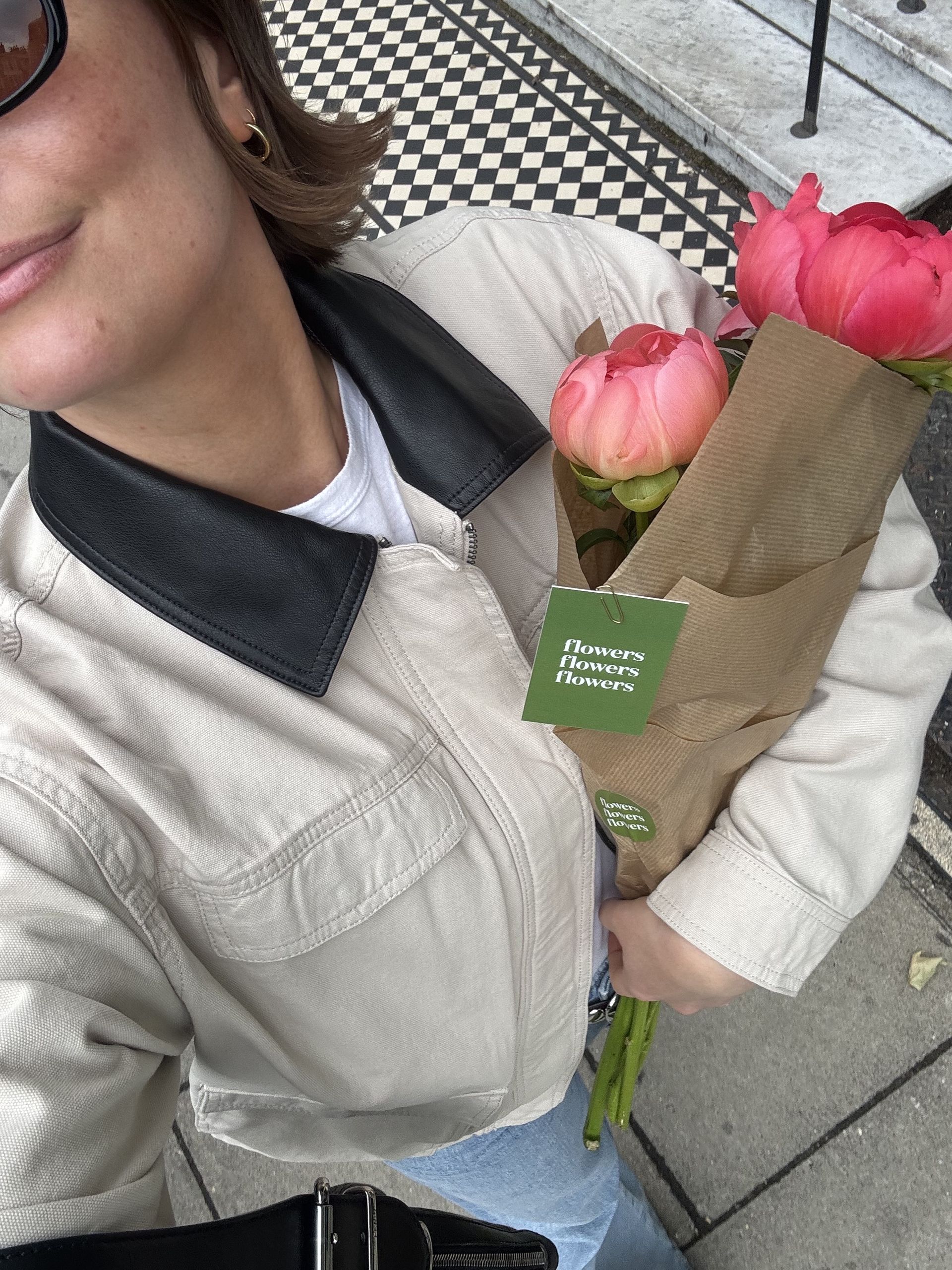 Sophie Robyn Watson wears a cotton canvas jacket.