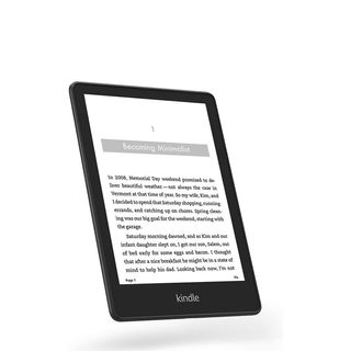 Amazon Kindle Paperwhite Signature Edition on a white background