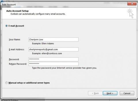 setting up gmail on outlook 2013 setting up gmail on outlook 2013