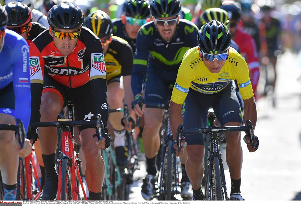 Nairo Quintana (Movistar) rolled home to take the overall win