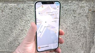 Turns out Apple Maps is pretty good to have with you on a trip