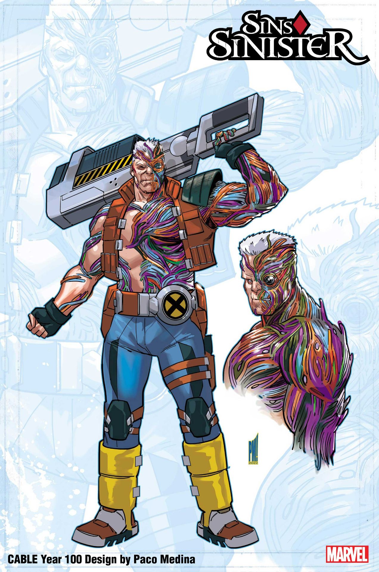 Sins of Sinister character designs