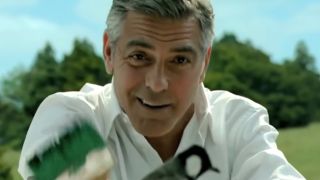 George Clooney in a Japanese commercial