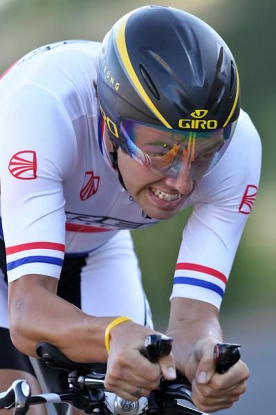 Alex Dowsett (Trek-LIVESTRONG) rode to second place behind his team-mate.