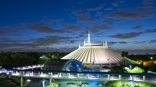 Disney World's Space Mountain