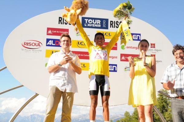 The 2010 Tour de l'Avenir champion, Alexander Quintanarojas.