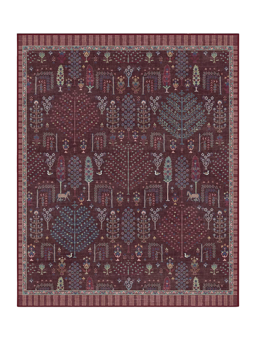 Dorian Burgundy Rug