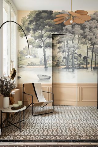 Studio Castille panoramic wallpaper