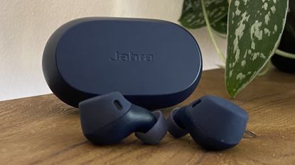 Jabra Elite 7 Active workout earbuds out of the charging case